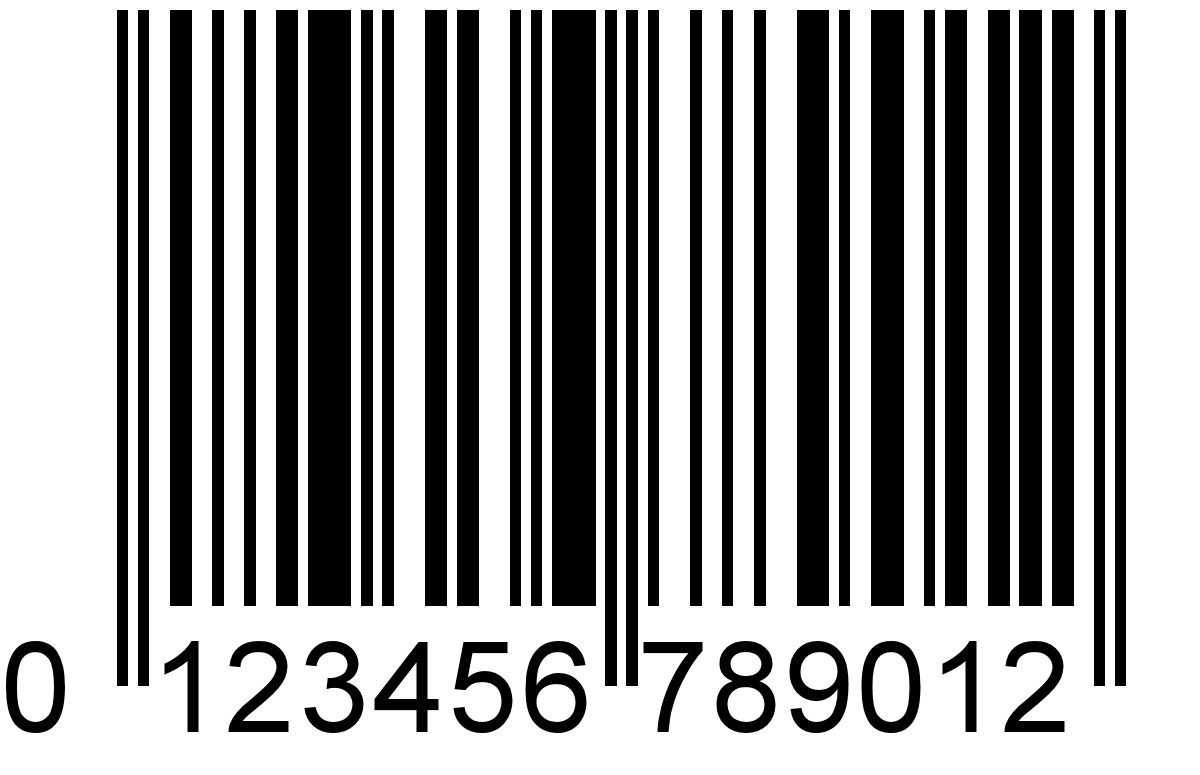 Bar code (EAN/UPC)