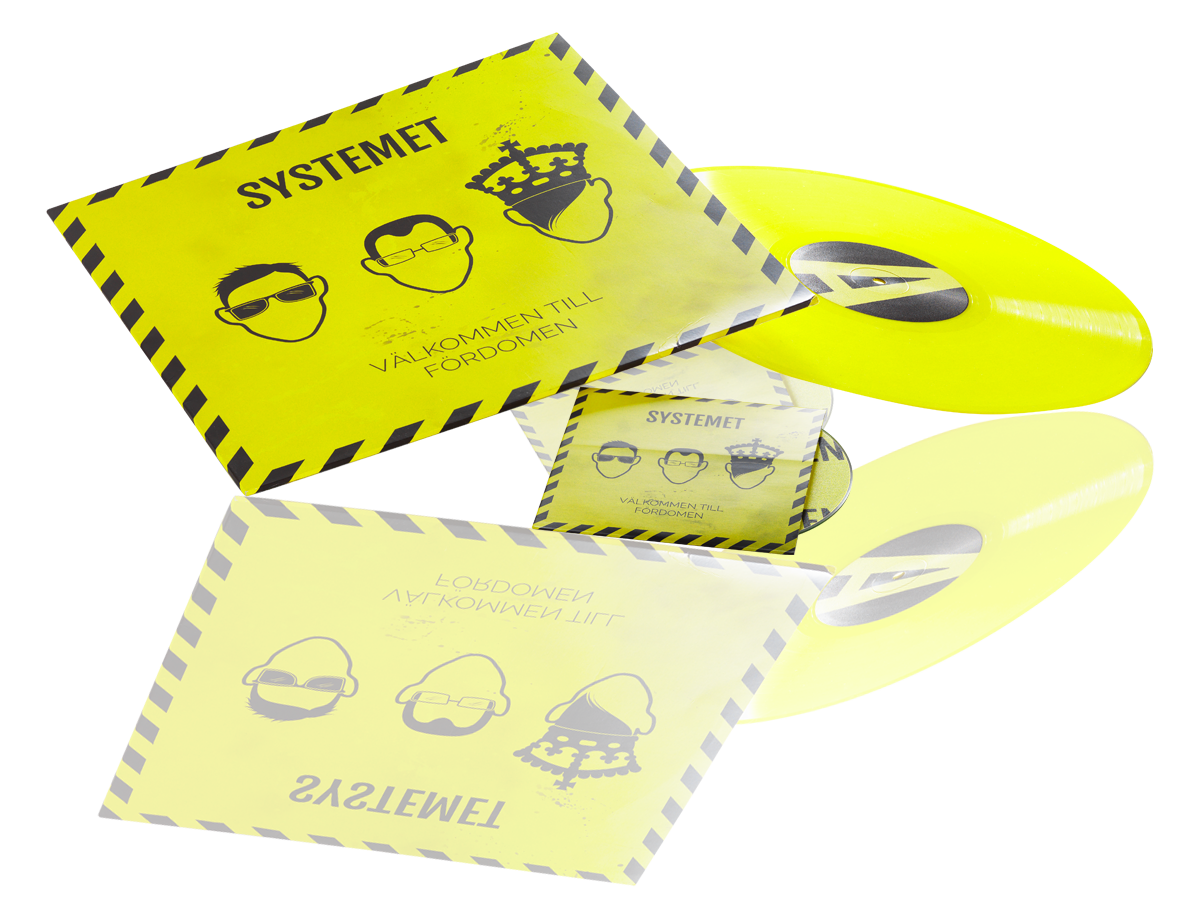 Vinyl 12" Sleeve + CD in Card wallet